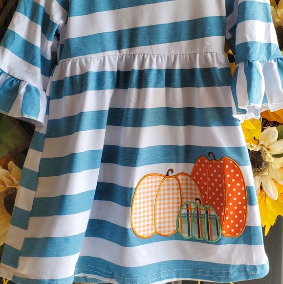 Kids fall dress - Picture 2 of 3